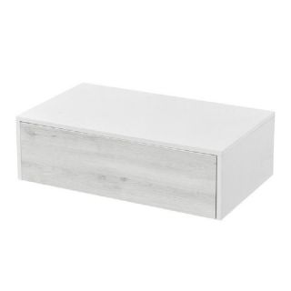 Комод с ящиком Акватон Сакура 80см ольха наварра/белый 1A236603SKW80